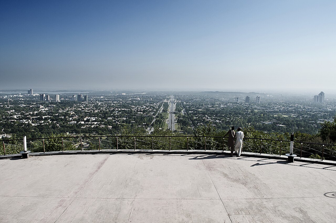 View of Islamabad from Daman-e-Koh — the capital city offering 5-year installment apartments